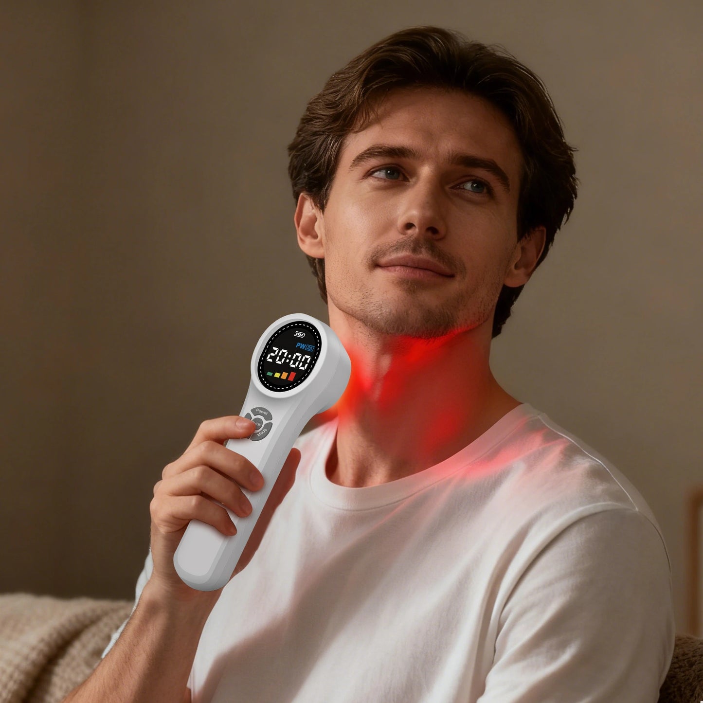 Toponechoice Cold Laser Therapy Device HHL02: 1760mW 980nm 808nm 650nm GaAlAs Class 3B Laser for Dogs, Horses, and People - Advanced Low-Level Laser (LLLT) for Pain Relief