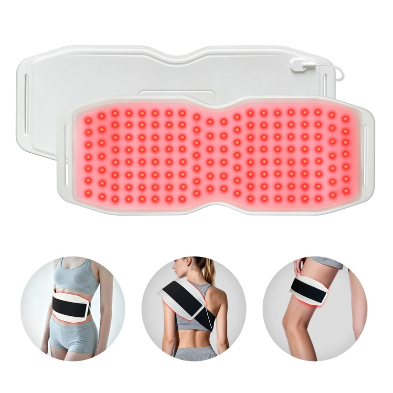 Red Laser Light Therapy Belt 660nm 850nm 940nm 3-in-1 LED Chips